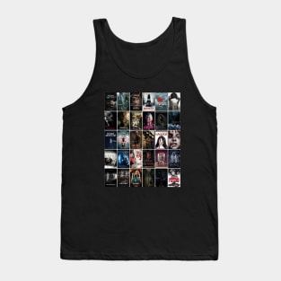 Horror Movie Wall Collage Tank Top